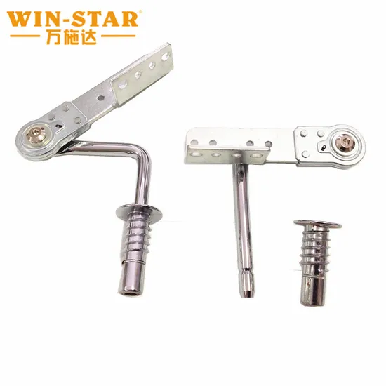 Acessórios de metal Winstar para móveis, dobradiças de encosto de cabeça, mecanismo de encosto de cabeça de sofá